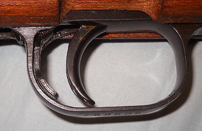 detail, SKS trigger, safety off